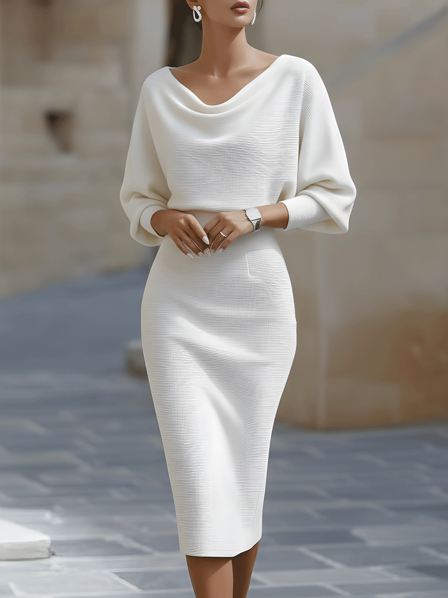 Lídia - Vestido Midi Elegante