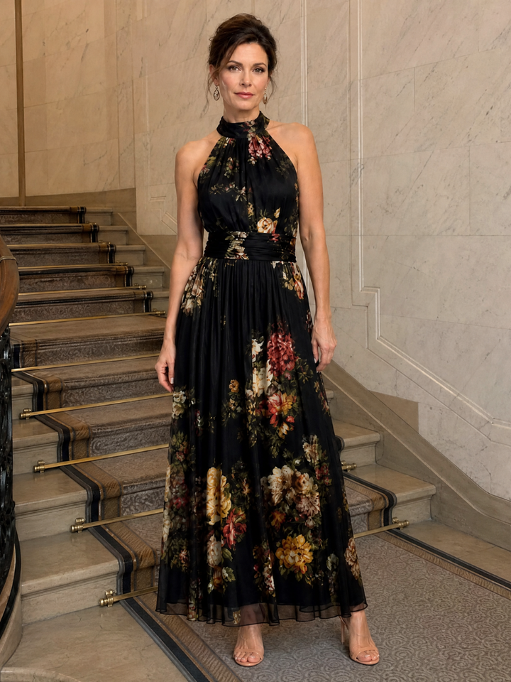 Sílvia - Vestido Midi Floral