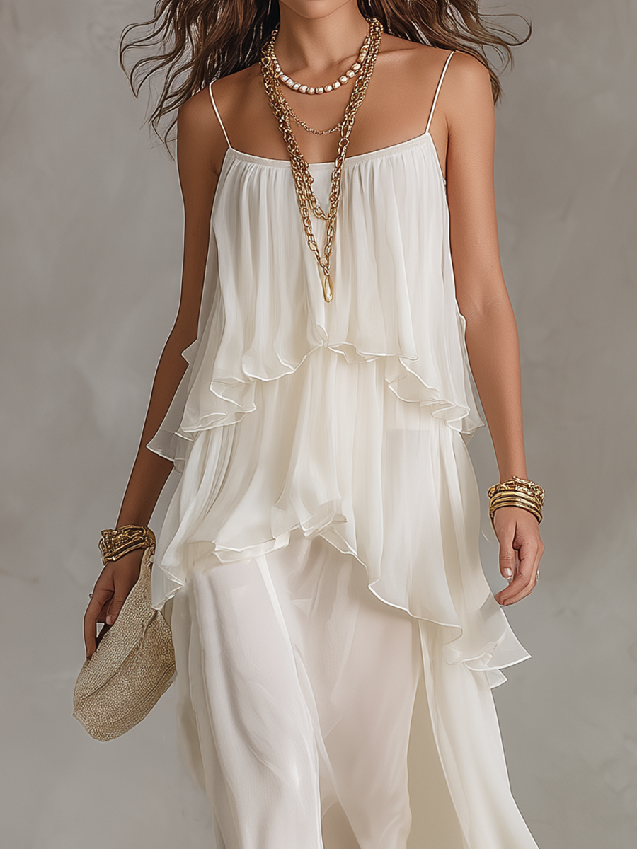 Aurélia - Vestido Maxi Chiffon