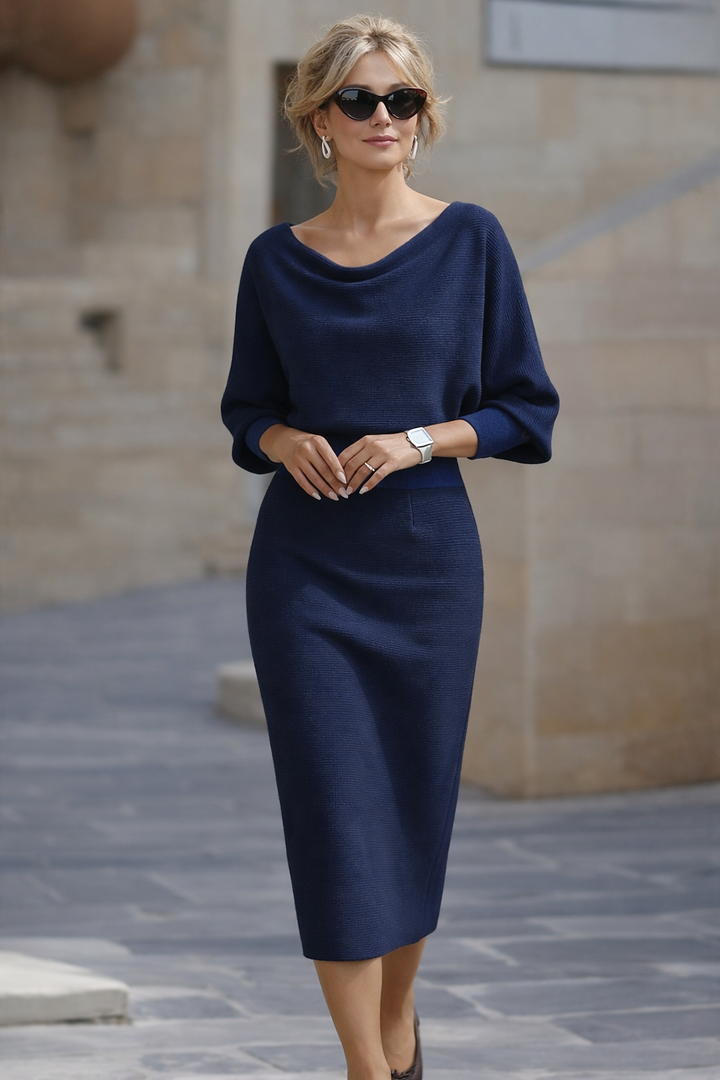 Lídia - Vestido Midi Elegante