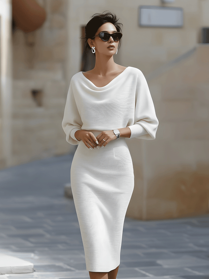 Lídia - Vestido Midi Elegante